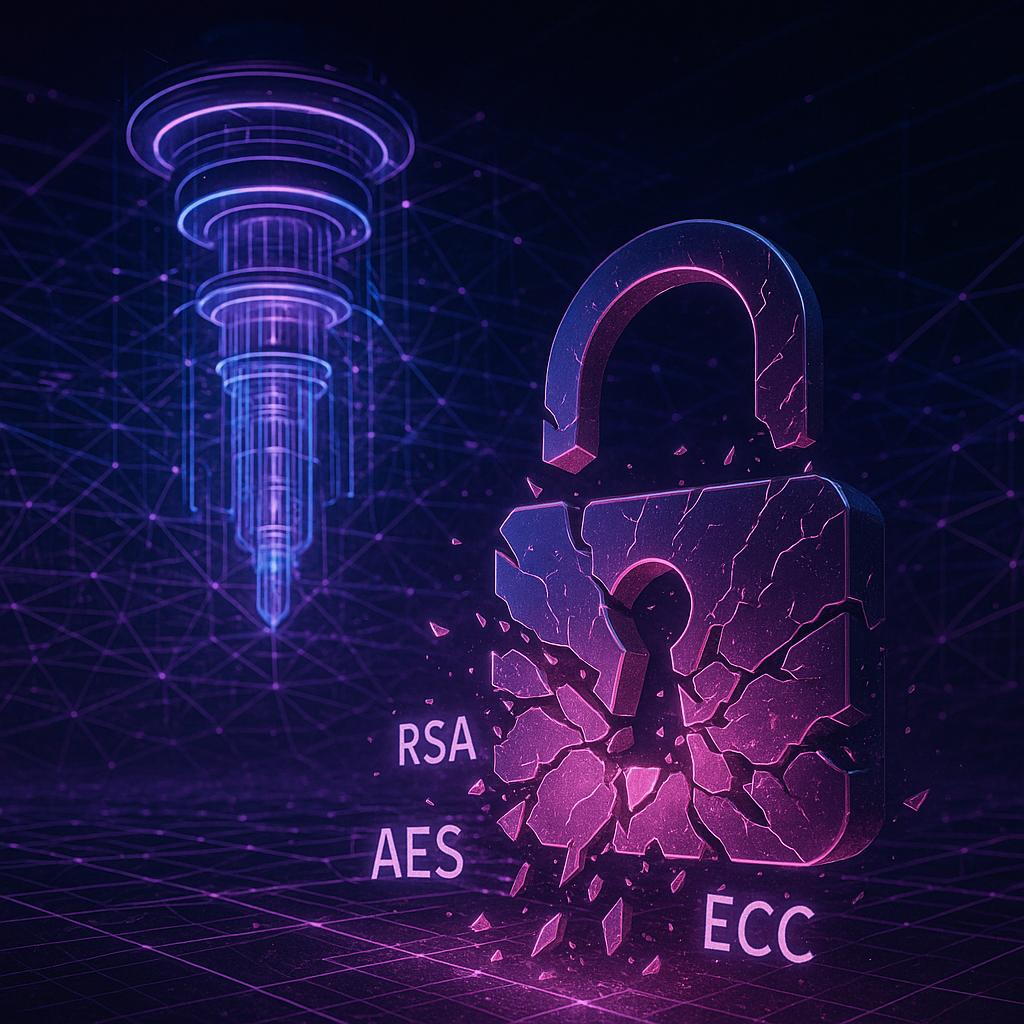 Post-Quantum Computing research project hero image by Driti Virani.